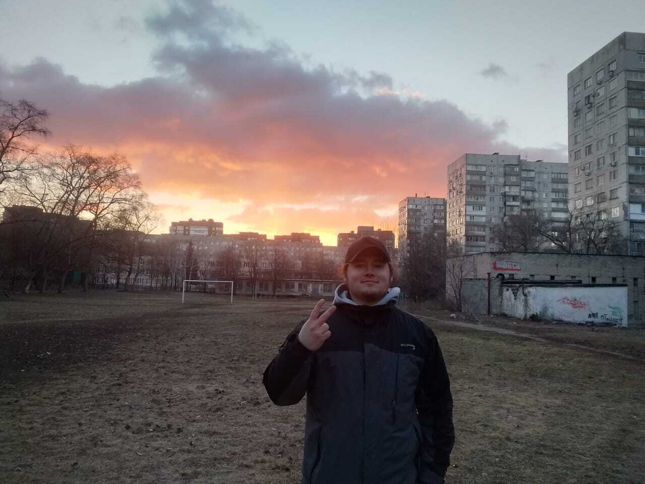 Sunset. Donetsk - My, Donetsk, Sunset, The photo, 