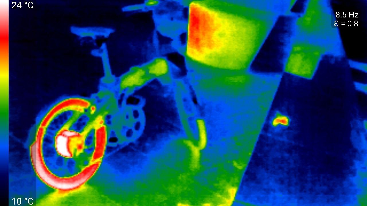 Thermal imager post... - My, The photo, GIF, Humor, Entertainment, Longpost, Thermal imager