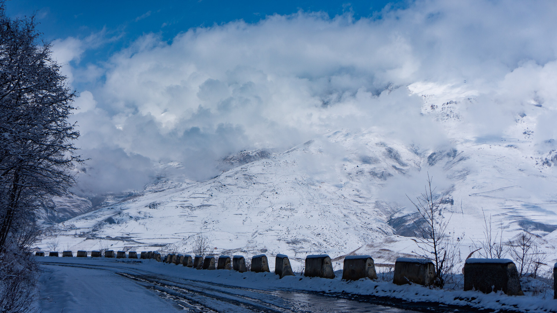 Winter trip to North Ossetia - My, North Ossetia Alania, Caucasus, The mountains, Necropolis, Dargavs, Fiagdon, Travels, Longpost, 