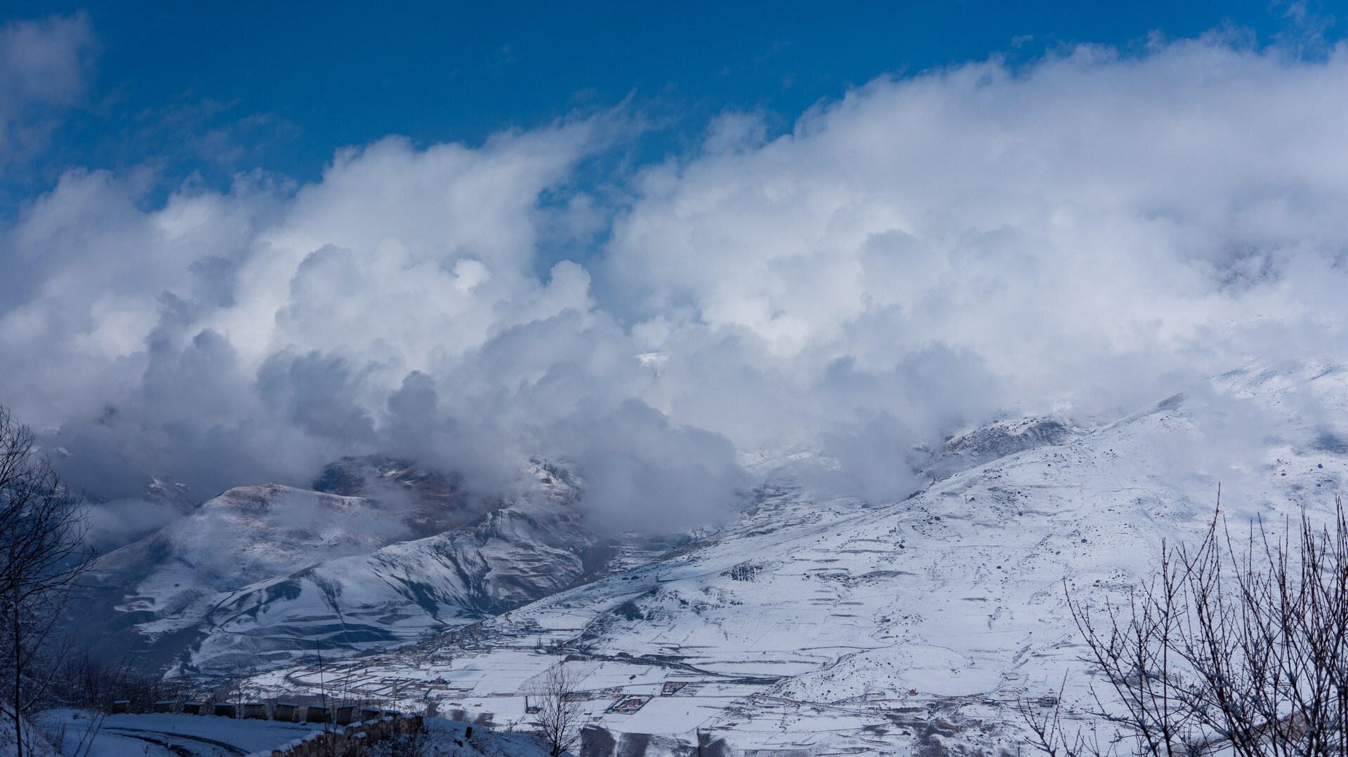 Winter trip to North Ossetia - My, North Ossetia Alania, Caucasus, The mountains, Necropolis, Dargavs, Fiagdon, Travels, Longpost, 