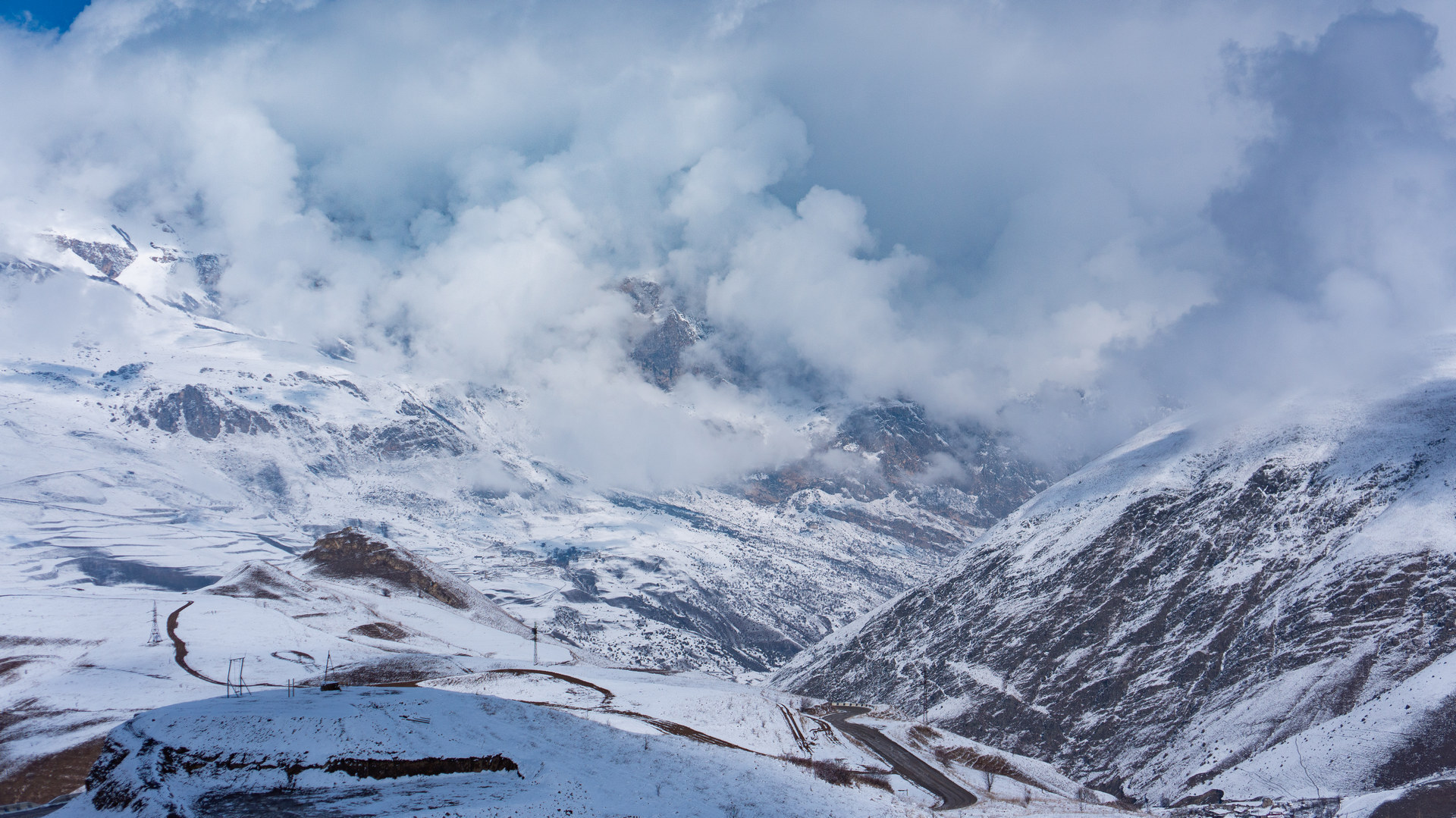 Winter trip to North Ossetia - My, North Ossetia Alania, Caucasus, The mountains, Necropolis, Dargavs, Fiagdon, Travels, Longpost, 