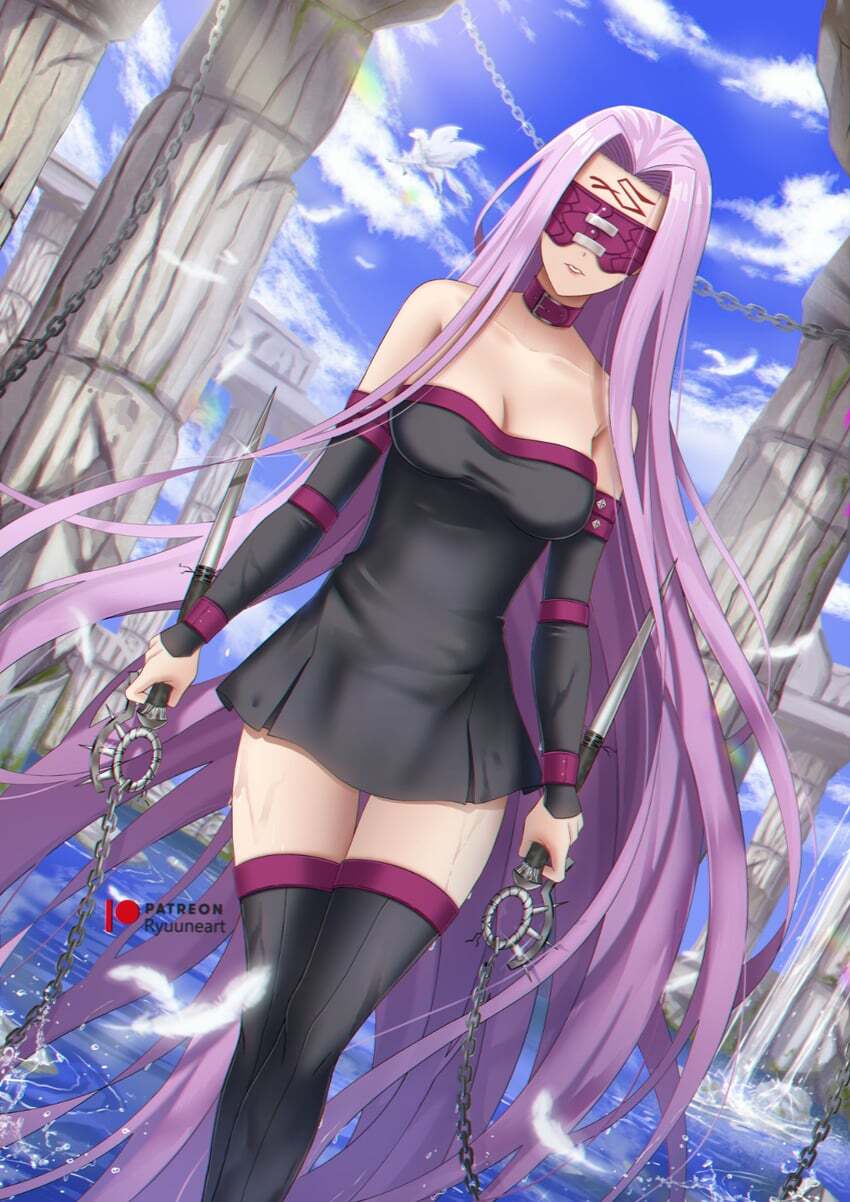 Anime Art - Аниме, Anime Art, Fate-Stay Night, Rider, Medusa Gorgon, 