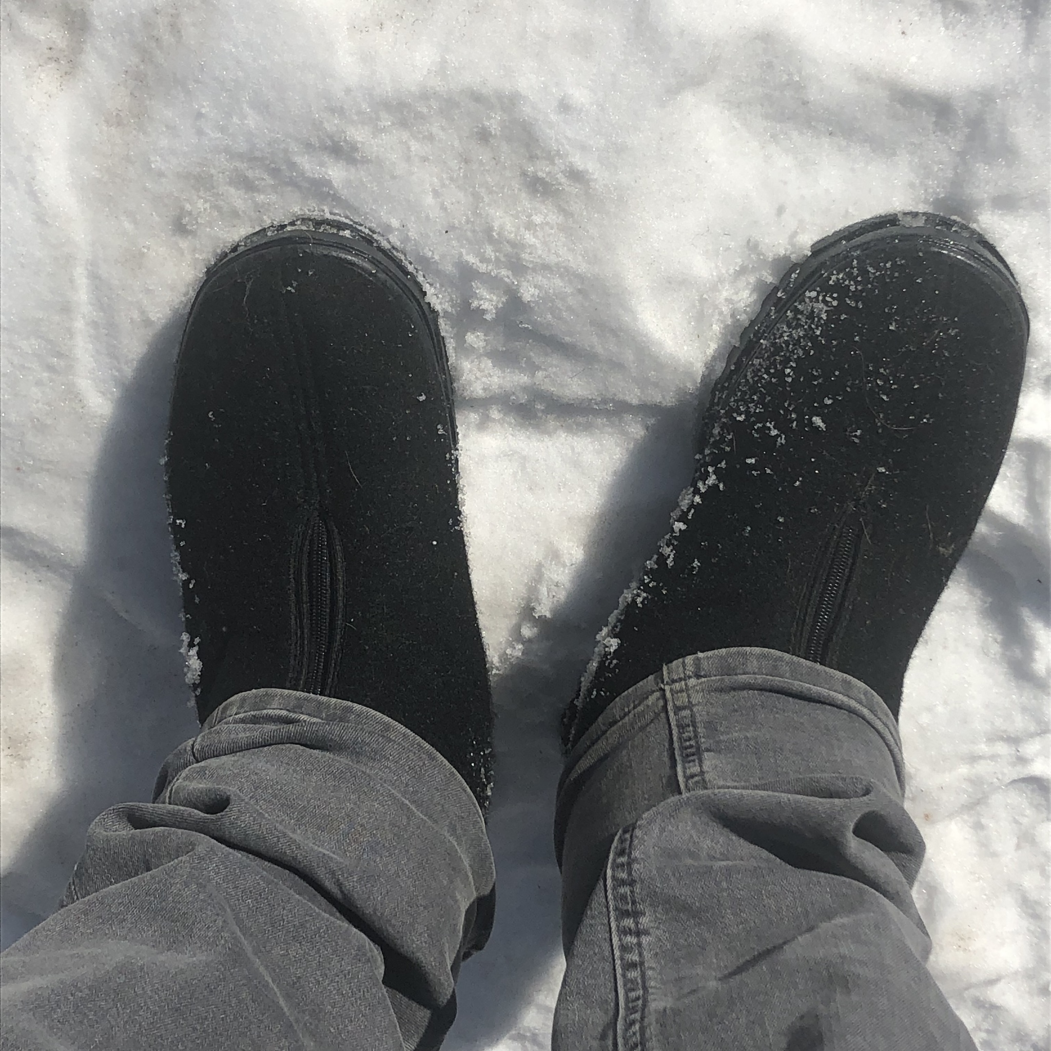 So it's time to say goodbye to youth. - freezing, Men's footwear, Snow, 