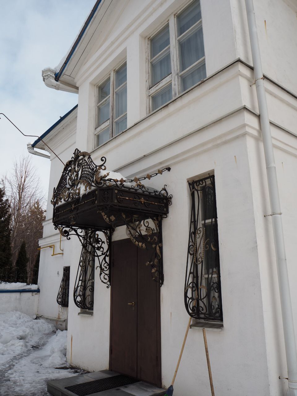 Zilant Monastery (Arkhangelsky Pereulok, 1) - Monument, Architecture, sights, Temple, Town, Church, Kazan, Architectural monument, Architect, Monastery, Old man, White, Spring, Walk, City walk, Cards, Painting, Longpost, 