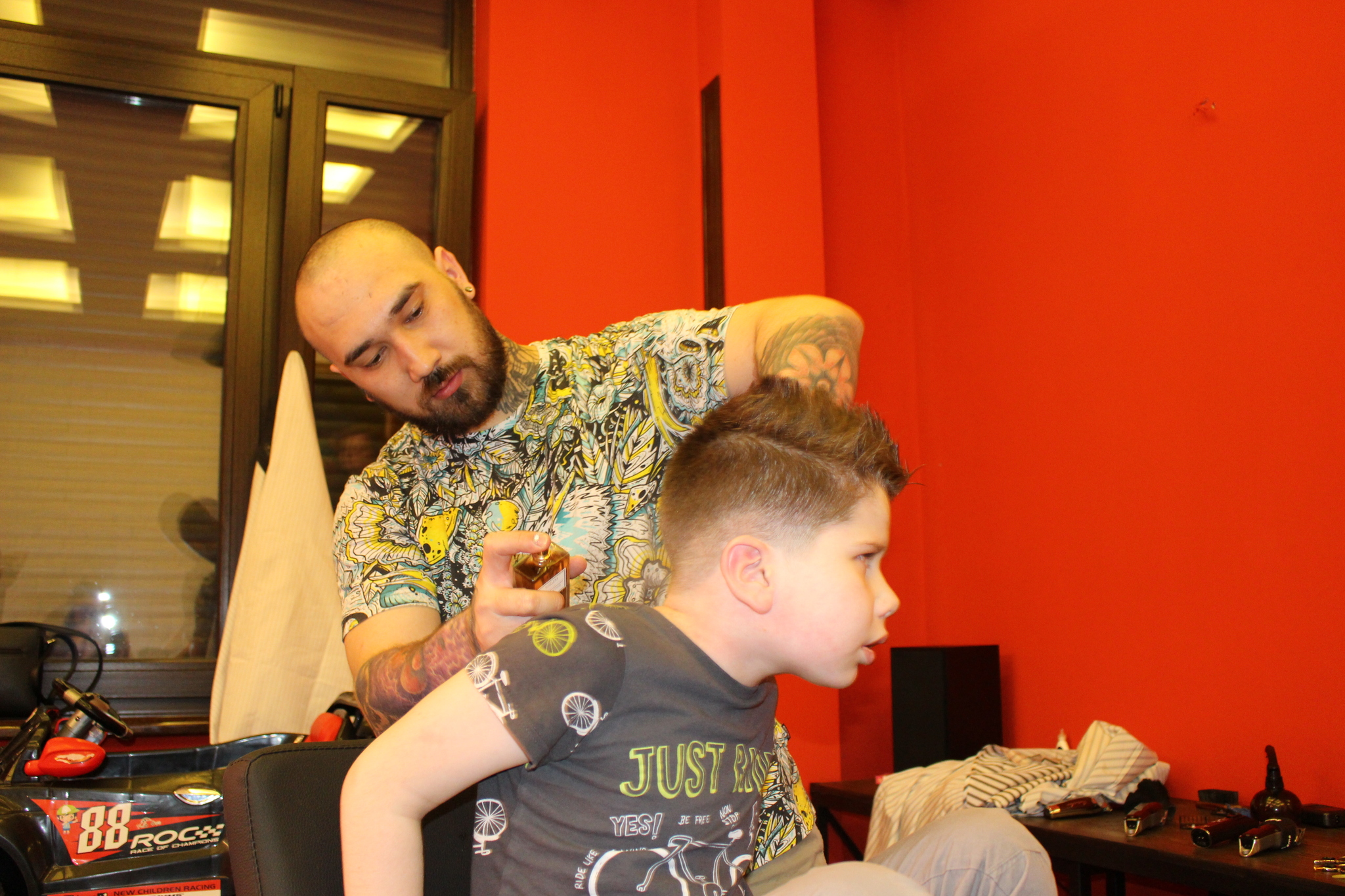 Free haircuts. Report - My, Dobrovspyshka, Moscow, Is free, The strength of the Peekaboo, Gratitude, Стрижка, Autistic Disorders, The hairdresser, Children, Longpost, 