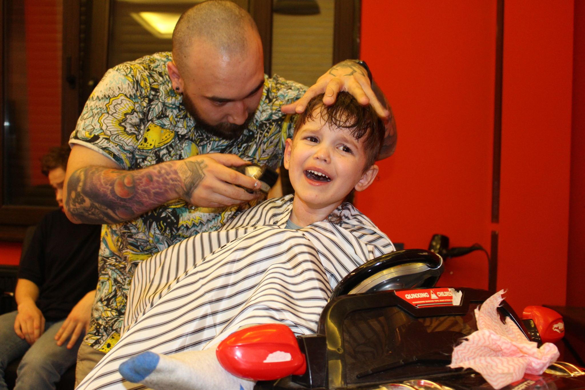 Free haircuts. Report - My, Dobrovspyshka, Moscow, Is free, The strength of the Peekaboo, Gratitude, Стрижка, Autistic Disorders, The hairdresser, Children, Longpost, 