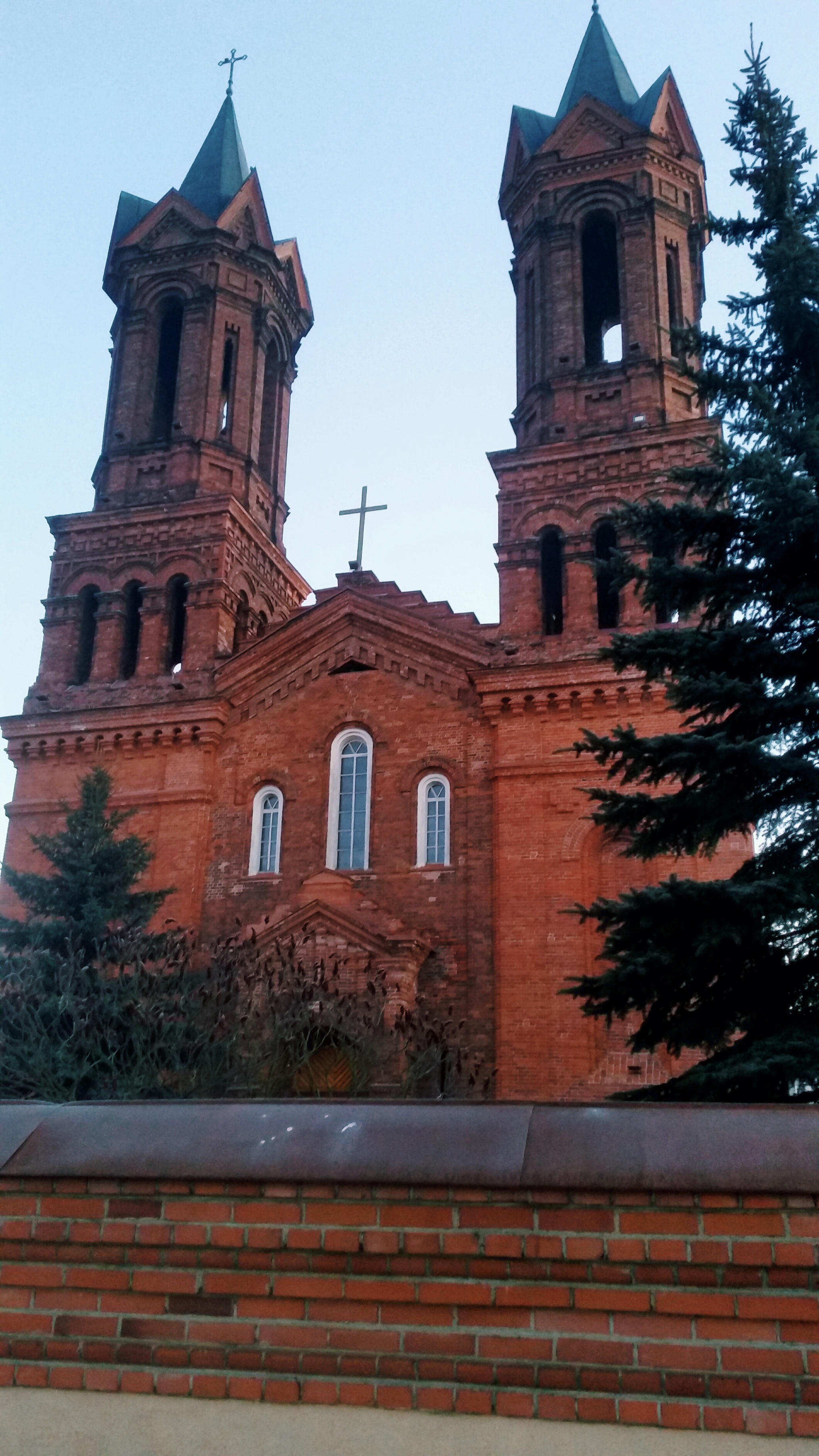 Vitebsk. Cathedral of St. Barbara - My, The cathedral, The photo, Vitebsk, Republic of Belarus, Morning, Longpost, 