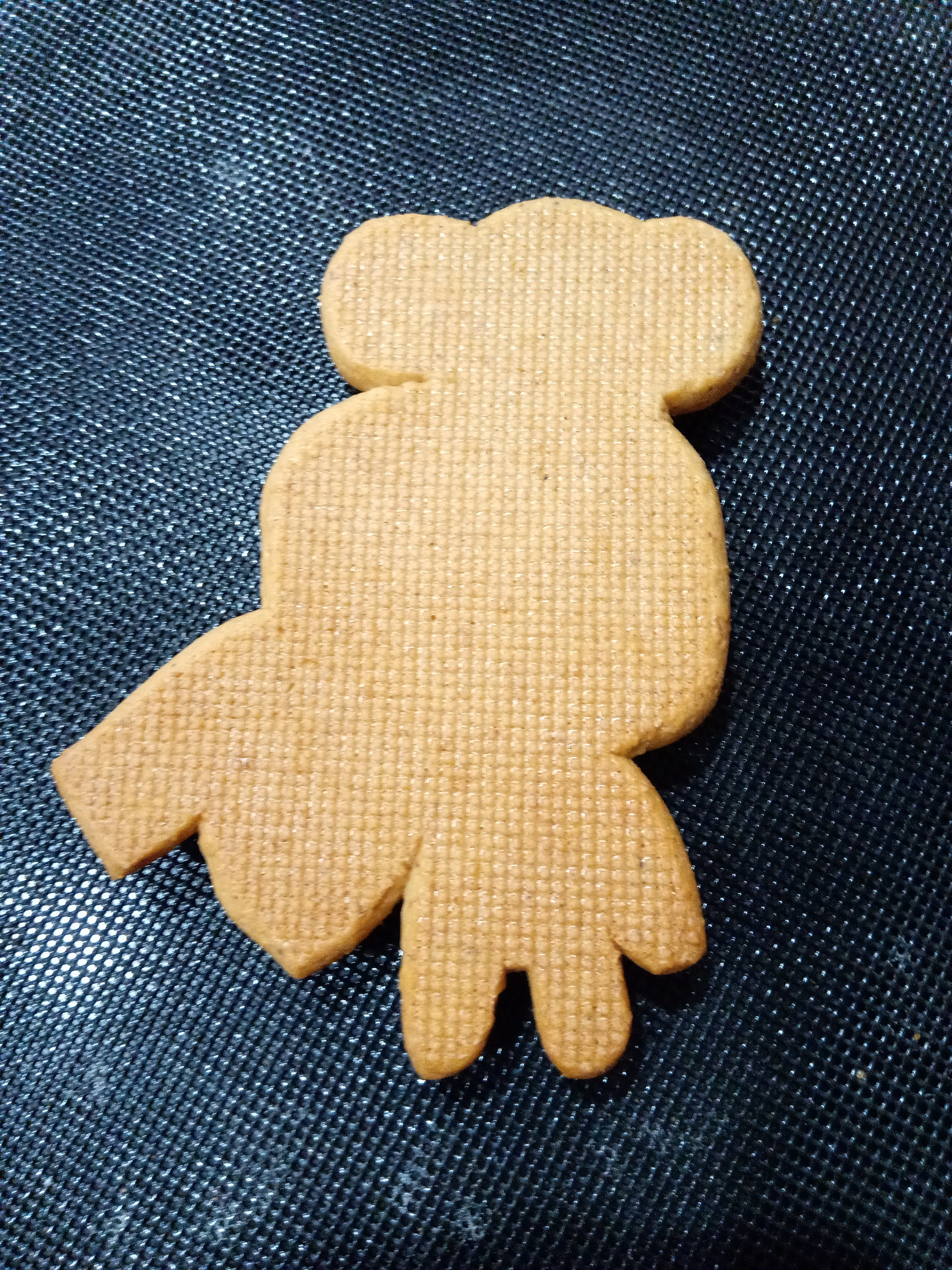 Peekaboo cookie - My, Cookie, Peekaboo, Gingerbread, Bakery products, Process, Creation, Longpost, 