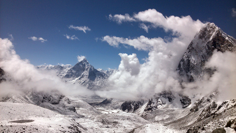 Trekking in Nepal: Everest Base Camp (EBC) via Gokio - My, Travels, Mountain tourism, Nepal, Everest, Tracking, The photo, Video, Youtube, Longpost, 