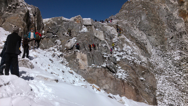 Trekking in Nepal: Everest Base Camp (EBC) via Gokio - My, Travels, Mountain tourism, Nepal, Everest, Tracking, The photo, Video, Youtube, Longpost, 