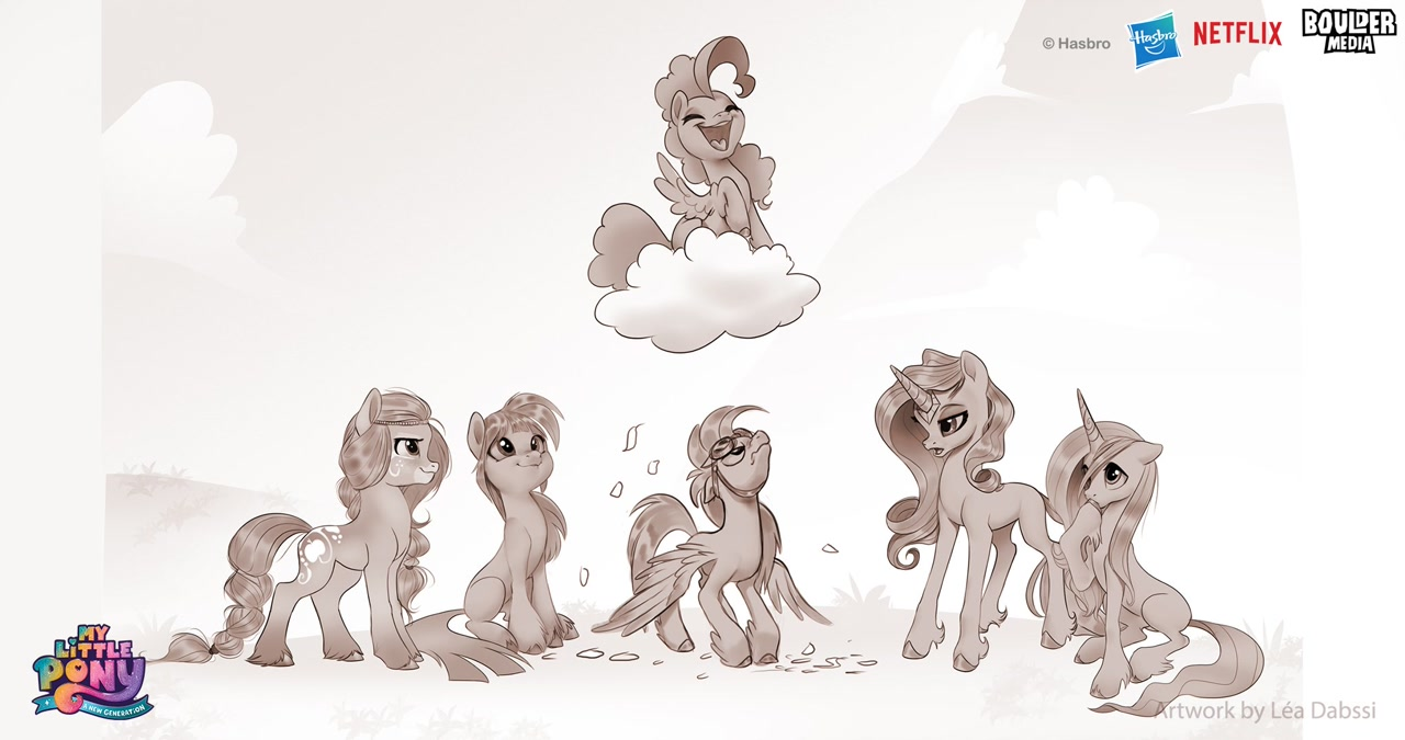 Past in the Future - My little pony, Twilight sparkle, Fluttershy, Applejack, Rainbow dash, Pinkie pie, Rarity, Big Macintosh, Applebloom, Granny Smith, Longpost, 