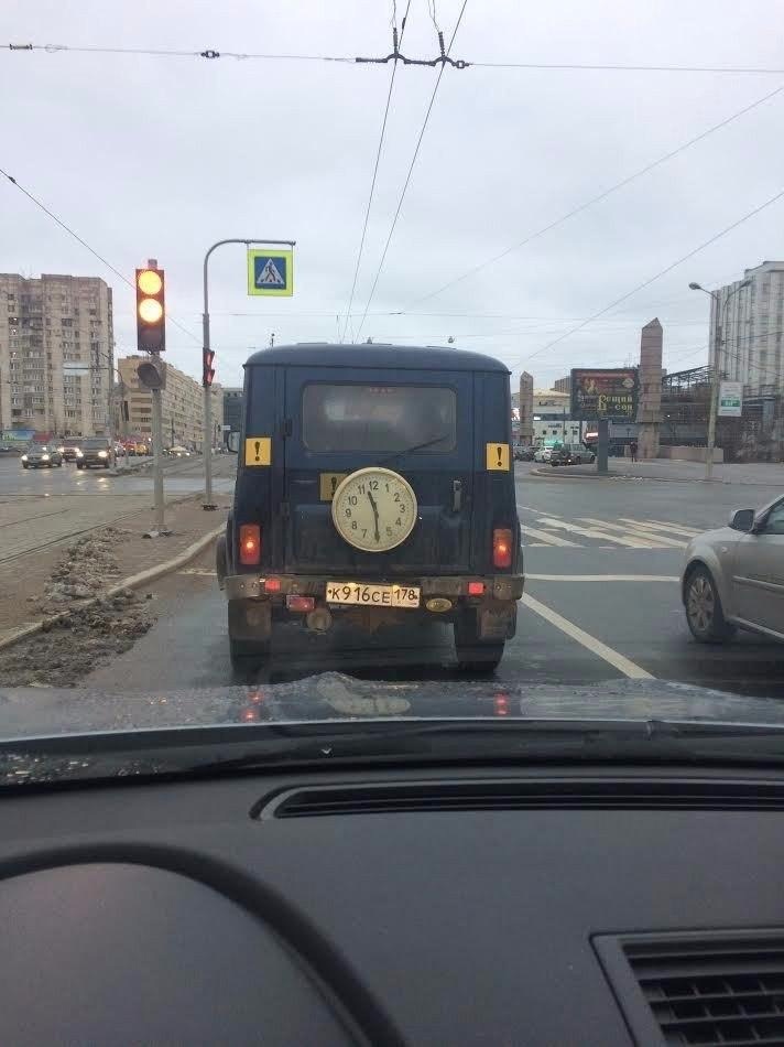 Temporary spare tire - Clock, Auto, Spare wheel, 