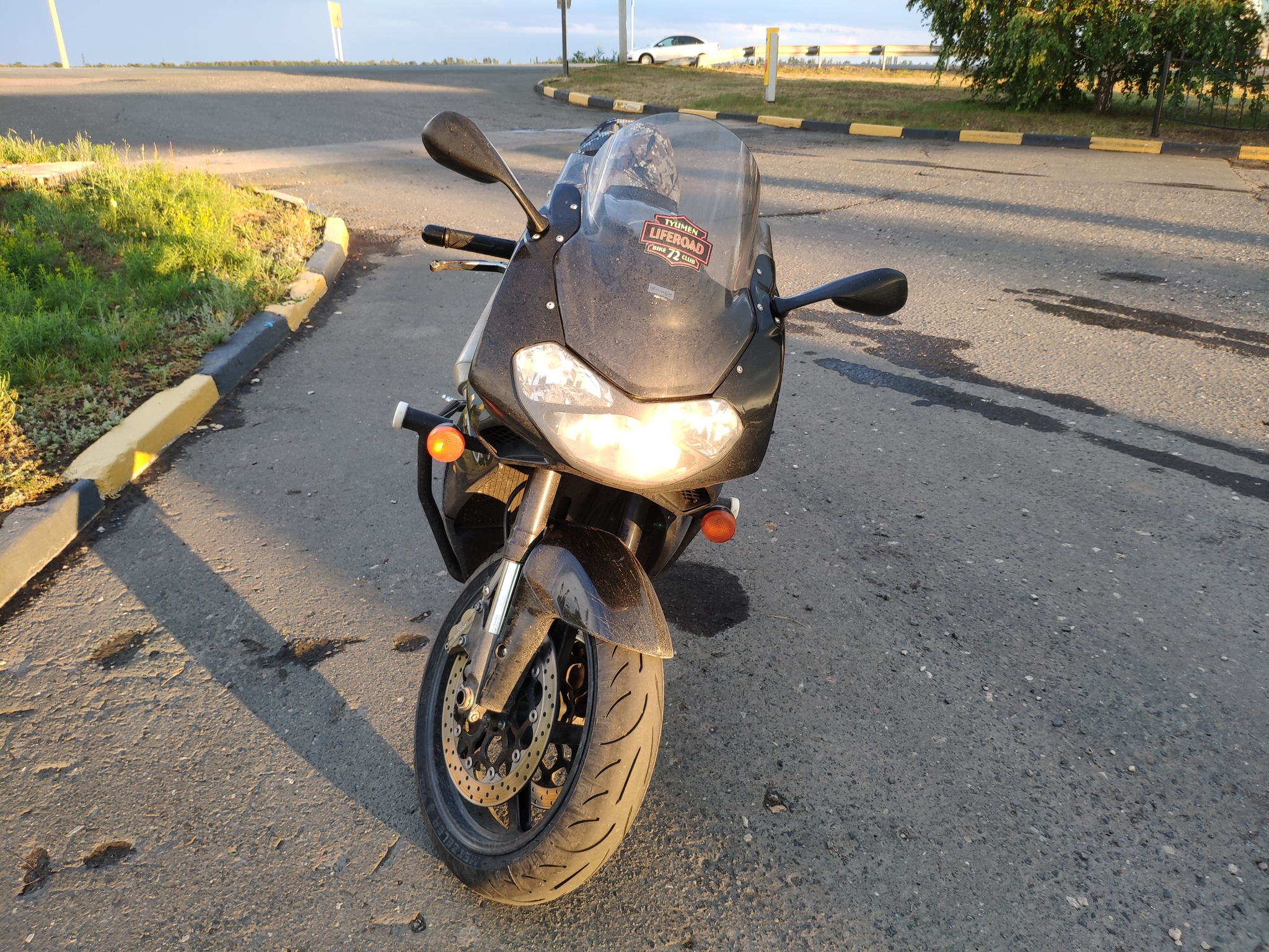 7140 km on a sportbike or a single motorcycle trip Tyumen-Sevastopol-Tyumen. Part 2 - My, Motorcycle travel, Moto, Aprilia, Motorcyclists, Dalnyak, Longpost, 