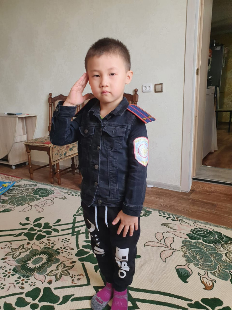 Such a small and already a traffic cop) - Children, DPS, Traffic cop, Dream, Funny guy, Kazakhstan, Video, Youtube, Longpost, 