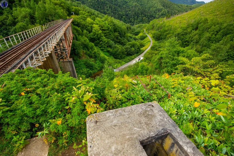 Continuation of the post Abandoned Japanese Devil's Bridge and tunnels of the spiral Takardai on Sakhalin, built by the Japanese - Sakhalin, Bridge, Narrow gauge, Railway, Abandoned, Japanese, the USSR, Yandex Zen, Reply to post, Longpost, 