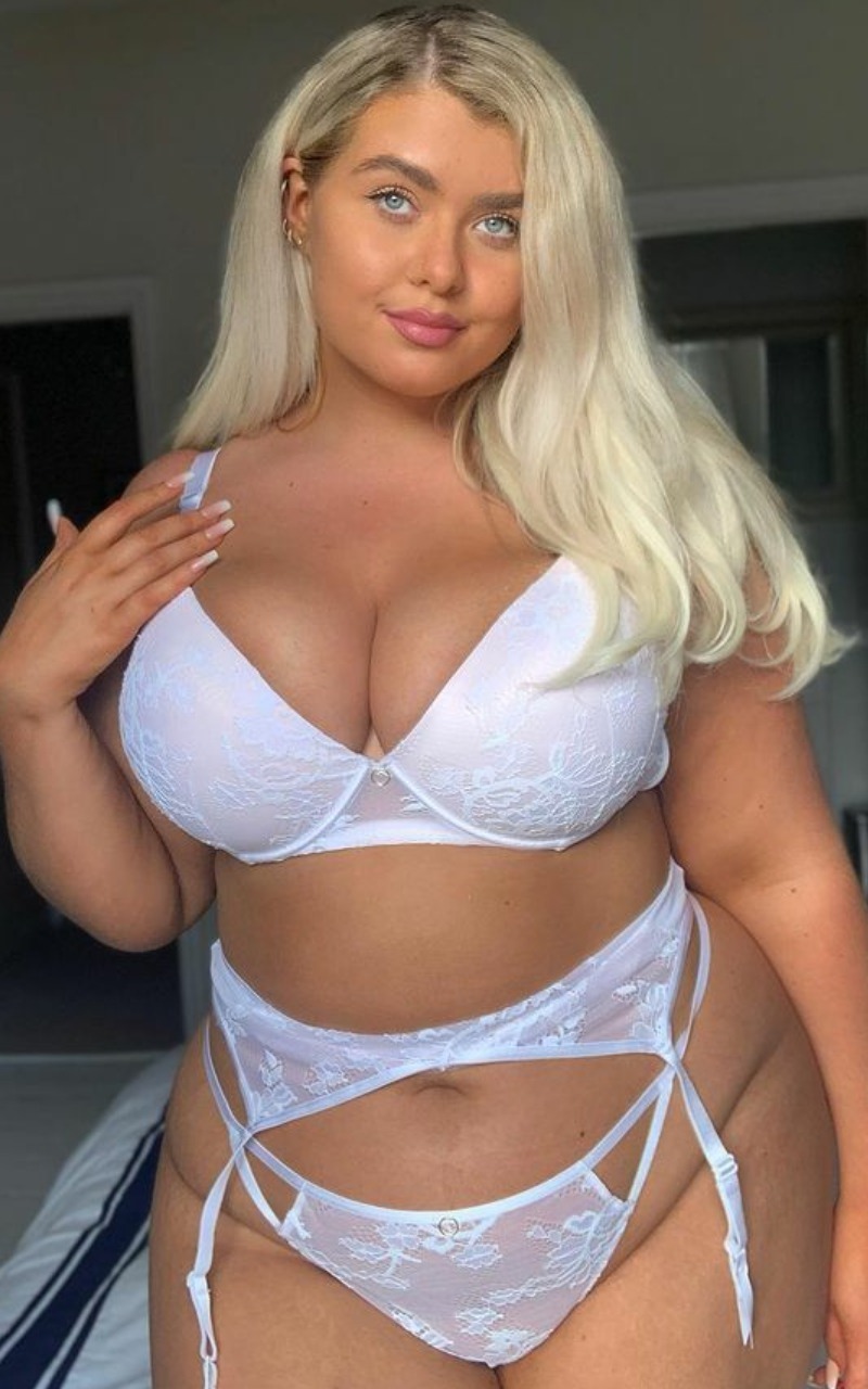 Izzy Nicholls - NSFW, Полнота, Extra thicc, Thick Thighs, Красота, Длиннопост, 