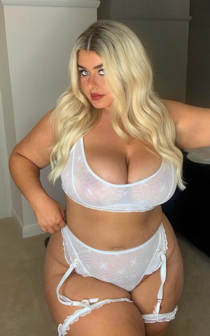 Izzy Nicholls - NSFW, Полнота, Extra thicc, Thick Thighs, Красота, Длиннопост, 