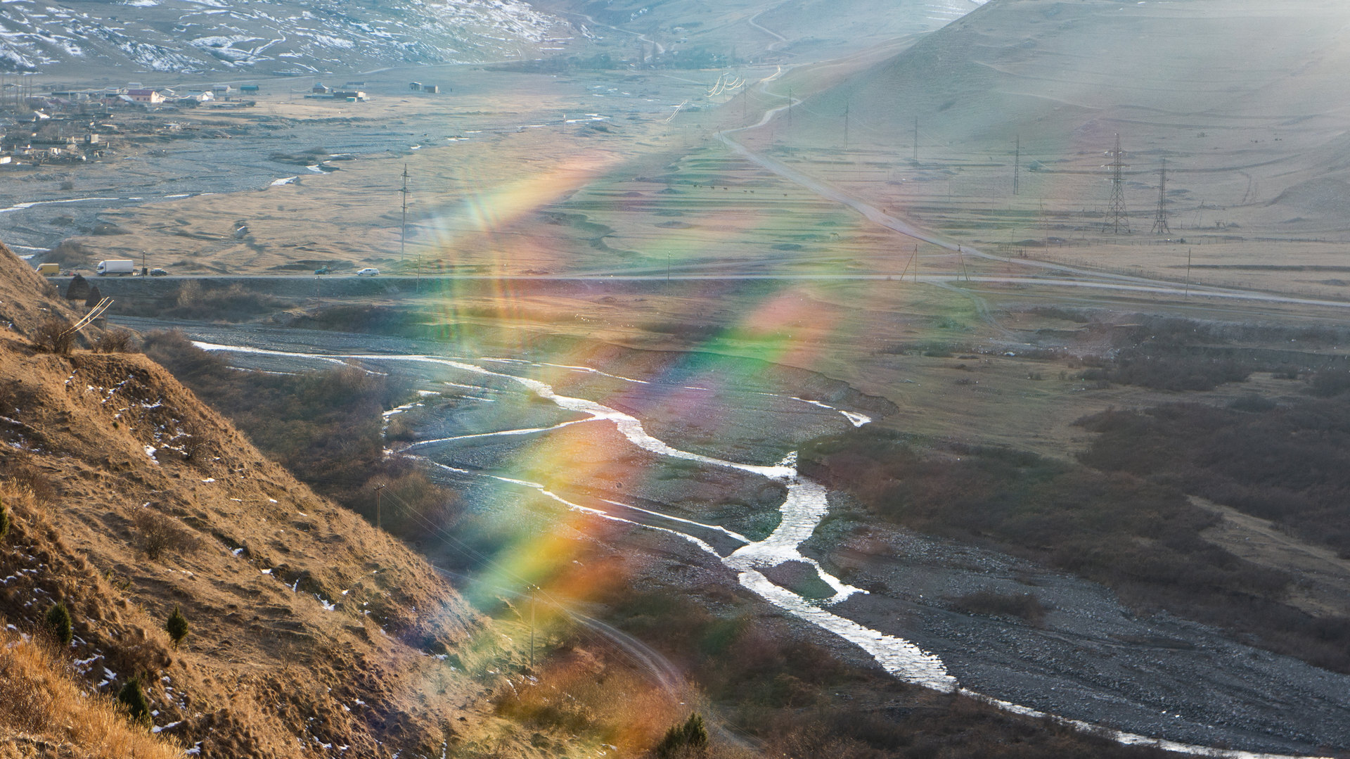 Sunset in the Dargava Gorge, North Ossetia-Alania - My, Caucasus, North Ossetia Alania, Dargavs, The mountains, Sunset, Longpost