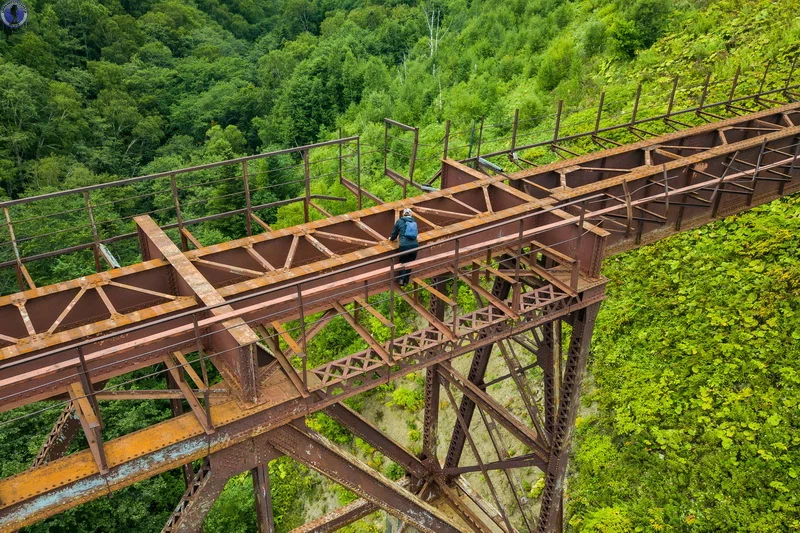 Continuation of the post Abandoned on Sakhalin creepy Japanese Witch Bridge and its railway tunnels - Sakhalin, Bridge, Narrow gauge, Railway, Abandoned, Japanese, the USSR, Yandex Zen, Reply to post, Longpost, 