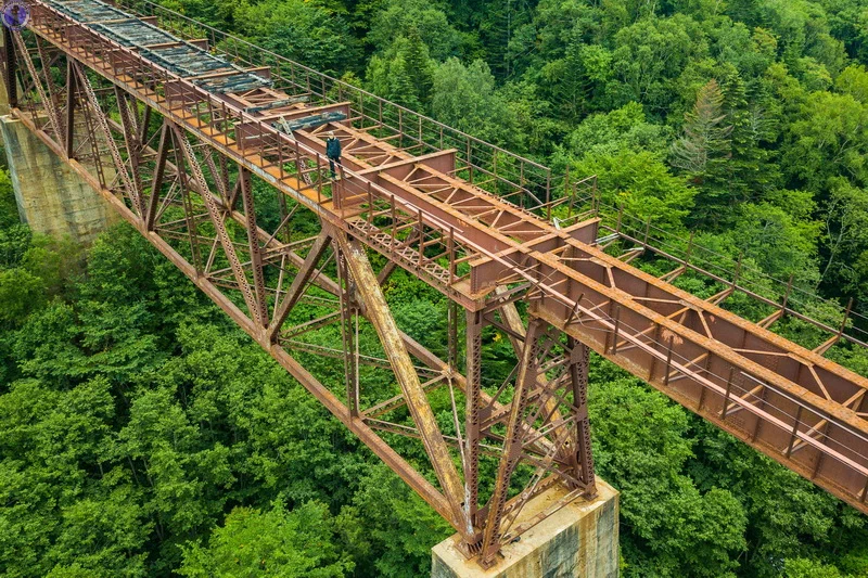 Continuation of the post Abandoned on Sakhalin creepy Japanese Witch Bridge and its railway tunnels - Sakhalin, Bridge, Narrow gauge, Railway, Abandoned, Japanese, the USSR, Yandex Zen, Reply to post, Longpost, 