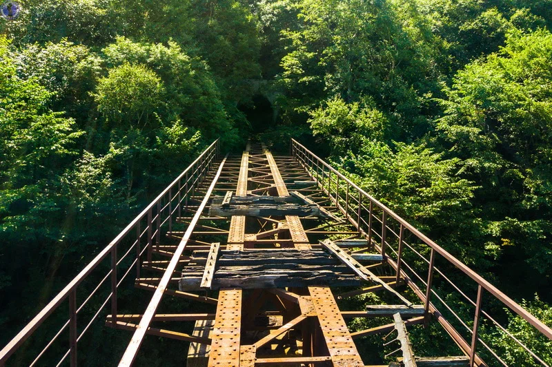 Continuation of the post Abandoned on Sakhalin creepy Japanese Witch Bridge and its railway tunnels - Sakhalin, Bridge, Narrow gauge, Railway, Abandoned, Japanese, the USSR, Yandex Zen, Reply to post, Longpost, 