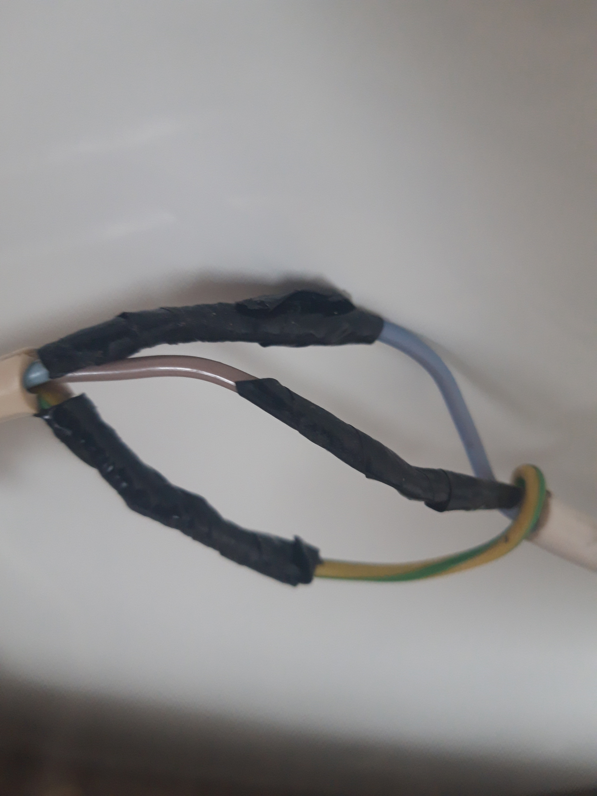 Is the wire from the washer securely extended? - Question, Need help with repair, Longpost