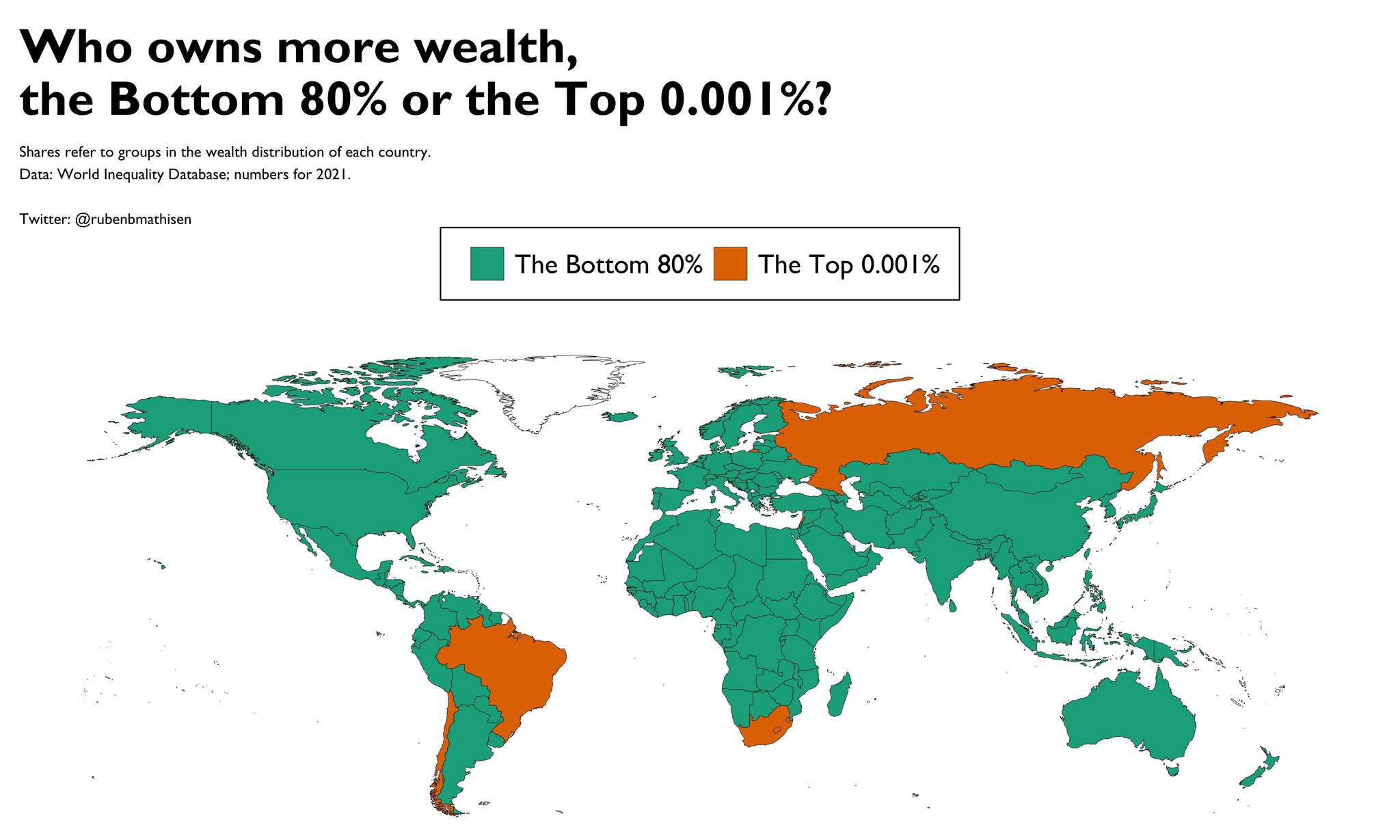 Richest and poorest - Wealth, Money, Analytics, Cards, Mapporn, Longpost