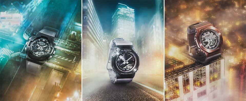 G-SHOCK Midnight Fog.  A collection inspired by the Midnight Mist - Wrist Watch, New items, Clock