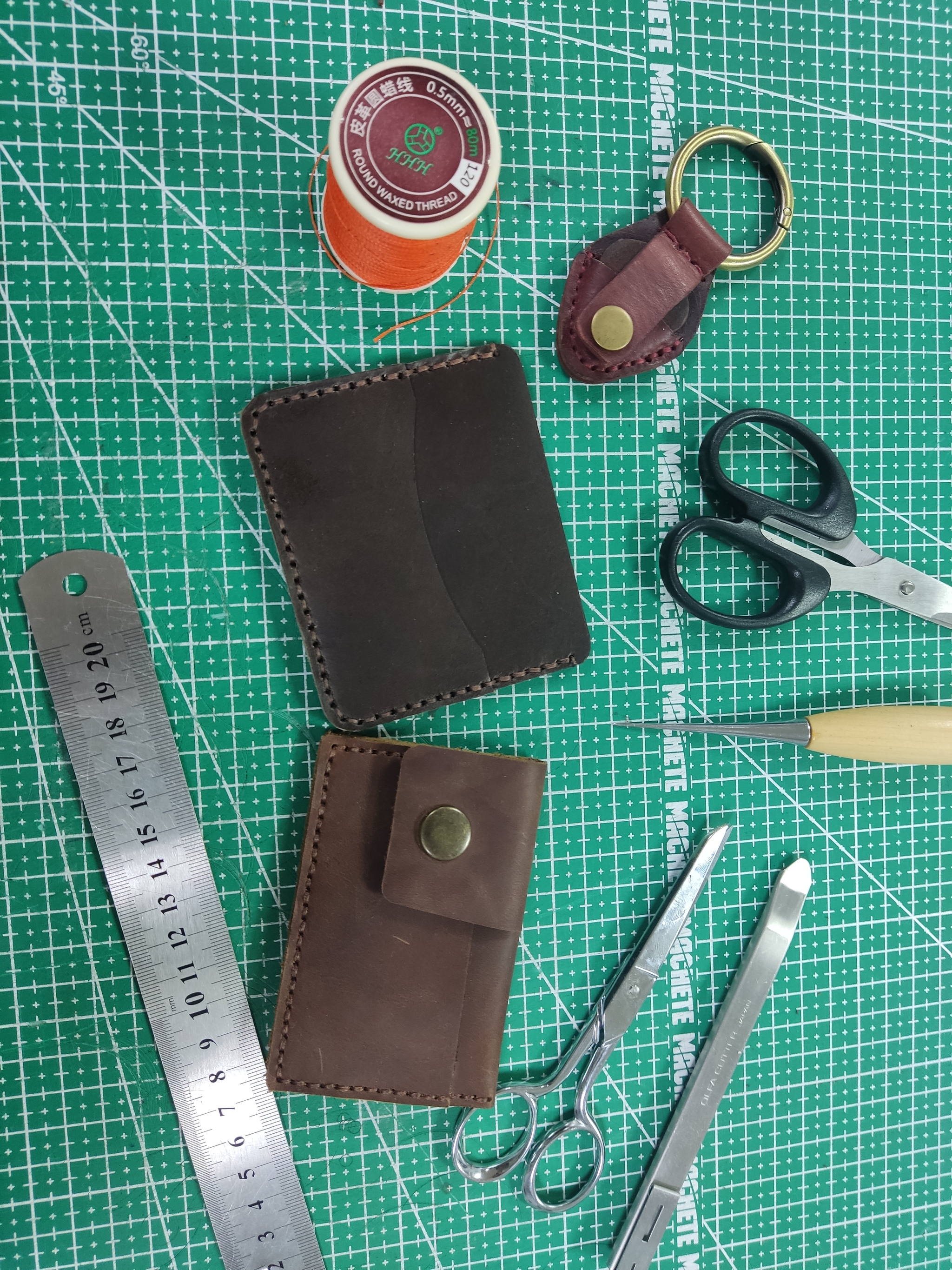 Master class and lots of bags - My, Workshop, Leather products, Longpost