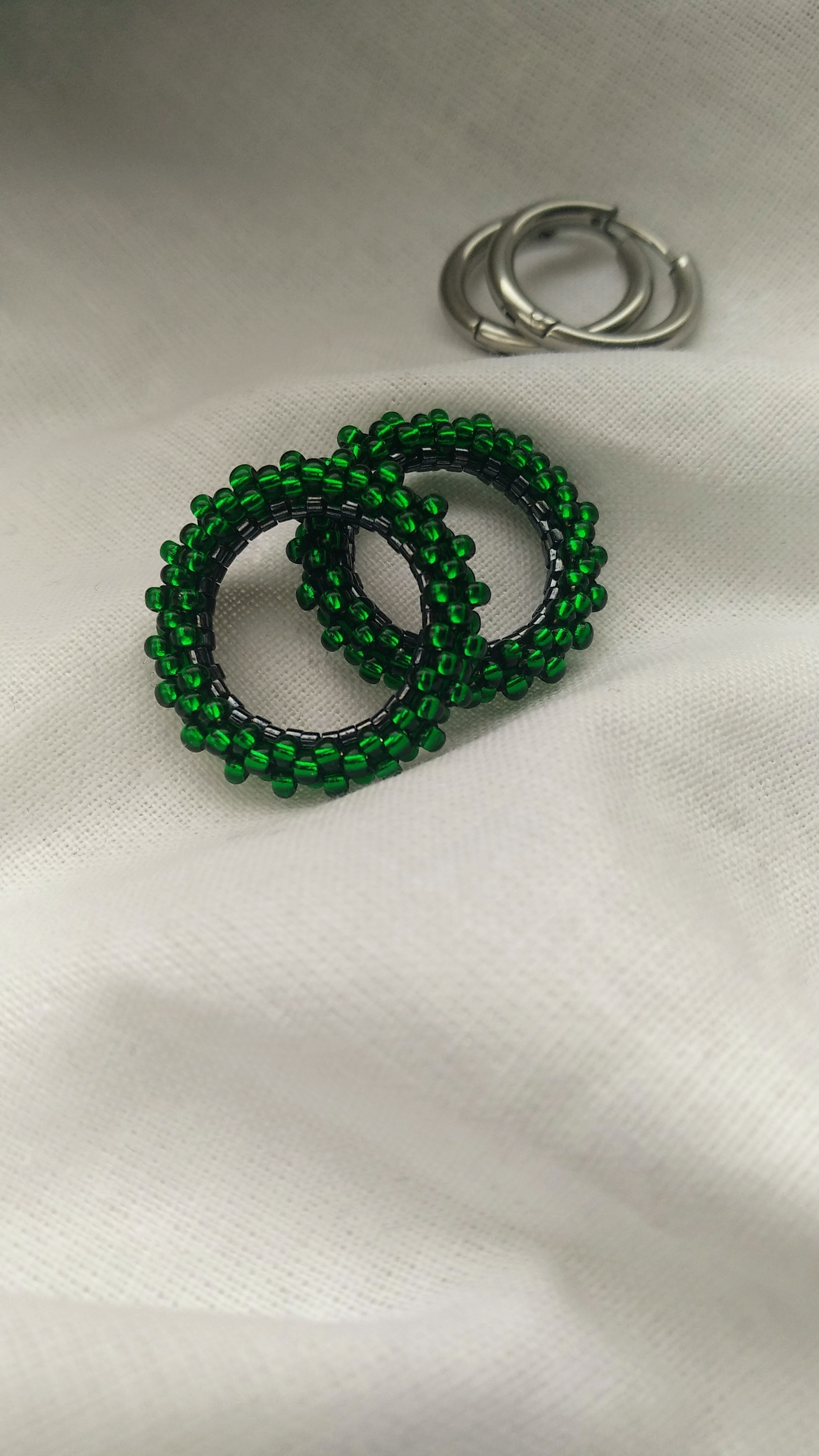 When I missed the color green - My, Beads, Mobile photography, Longpost, With your own hands, Needlework without process, Decoration, Handmade, author, Hobby, Art