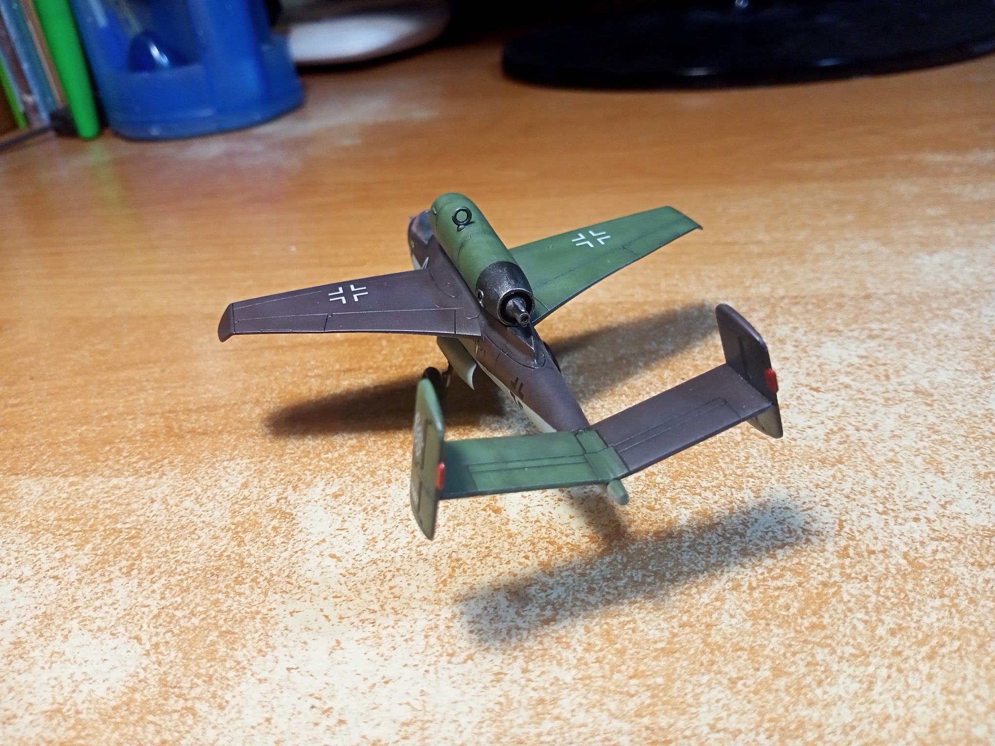 Heinkel He.162A-2 Salamander (1/72 Моделист (Hobby Boss)). Заметки по сборке - Моё, Стендовый моделизм, Моделизм, Масштабная модель, Хобби, Миниатюра, Покраска миниатюр, Своими руками, Рукоделие с процессом, Рукоделие, Авиация, Вторая мировая война, Самолет, Германия, Люфтваффе, Сборная модель, Сборка, Аэрография, Обзор, Истребитель, Реактивный самолет, Длиннопост, 