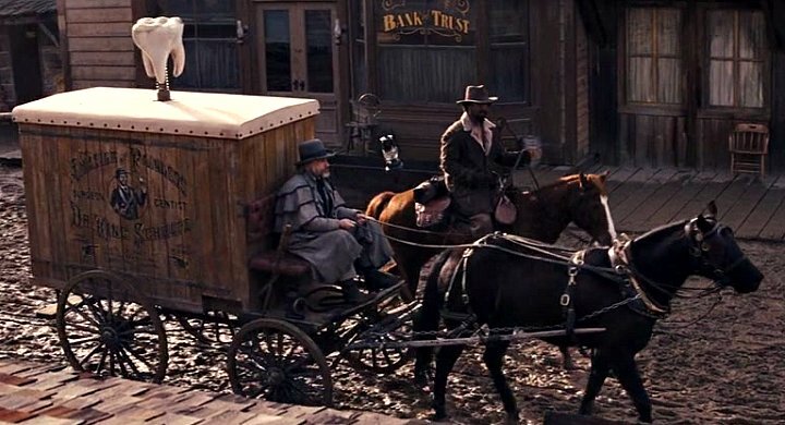 A couple of observations about Django Unchained - My, One Movie, Django, Quentin Tarantino, GIF, Video, Youtube, Longpost, 