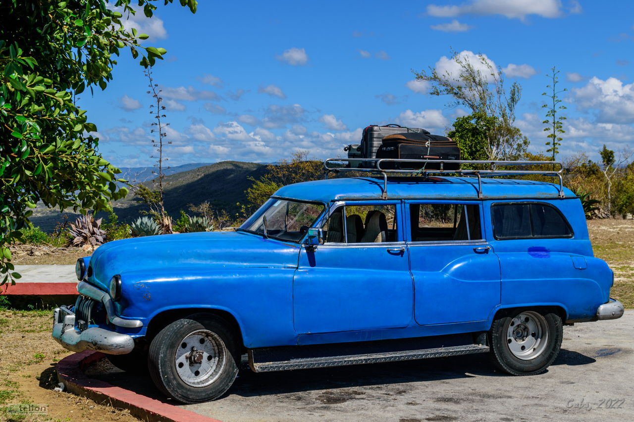Caribbean Blue - My, Travels, Cuba, Caribbean Sea, Sea, Blue, Color, Ford, Auto, Longpost, 