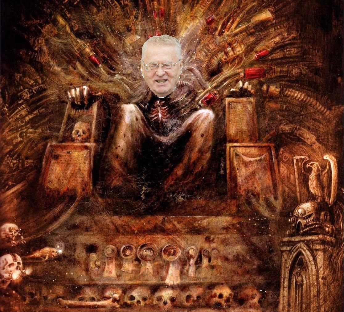 Somehow... - My, Warhammer 40k, Humor, Wh humor, Vladimir Zhirinovsky, 