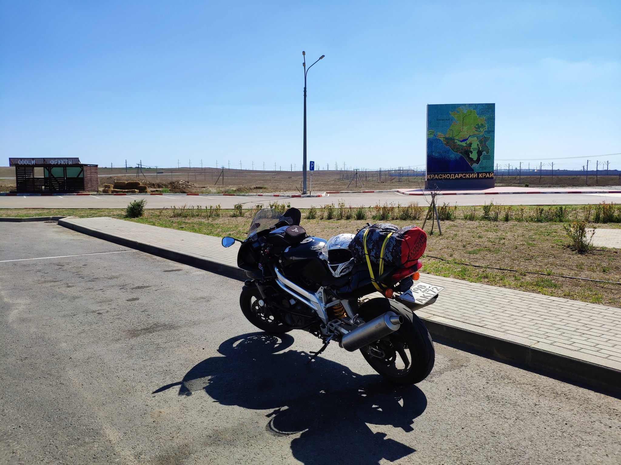7140 km on a sportbike or a single motorcycle trip Tyumen-Sevastopol-Tyumen. Part 2 - My, Motorcycle travel, Moto, Aprilia, Motorcyclists, Dalnyak, Longpost, 