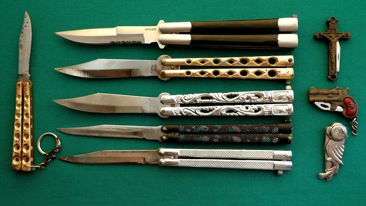 Knives from the 90s. A few words about... - My, Knife, Weapon, Story, 90th, Video, Youtube, Longpost, 