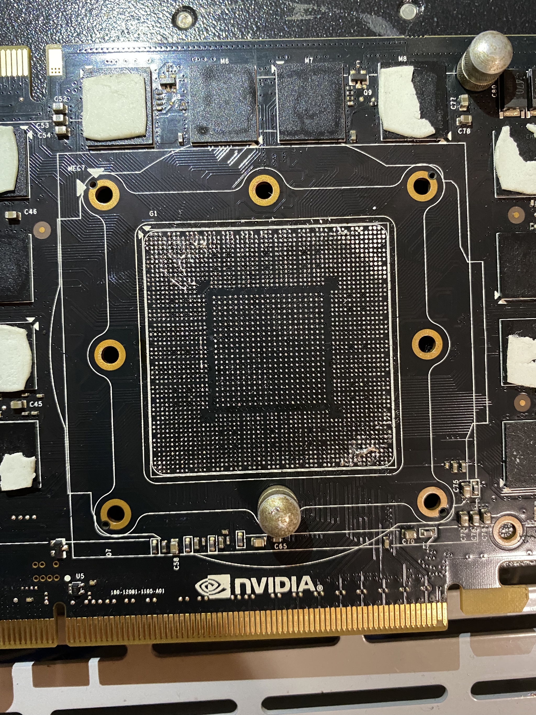 Repair NVidia QUADRO k6000 or GTX780 12gb - My, Repair of equipment, Video card, Quadro, Nvidia, Bga, Reboll, Longpost, 