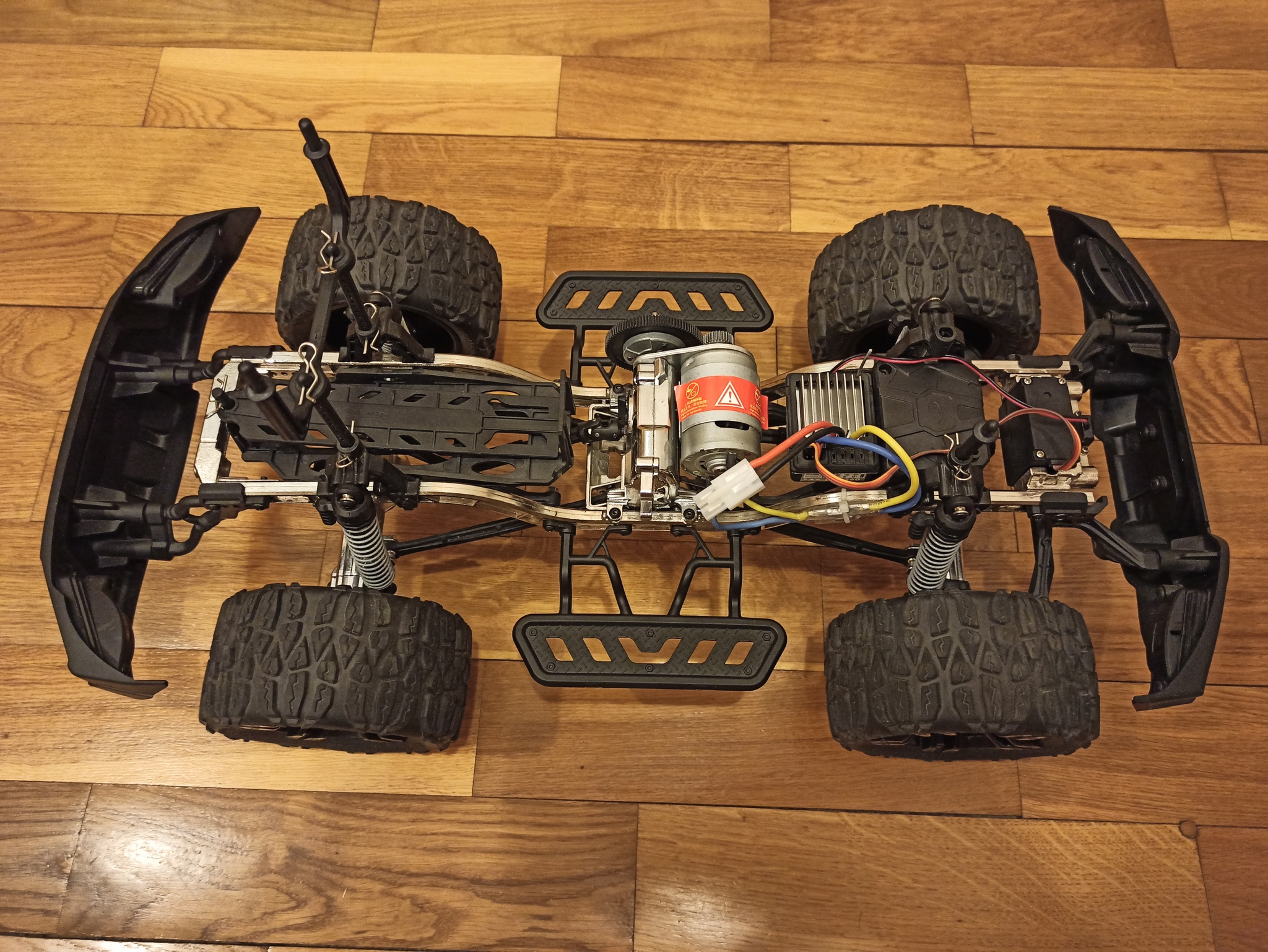 Chinese RC Trophy Clone Toyota HG-P401 - My, Interesting, Hobby, Radio controlled models, Technics, Longpost, 