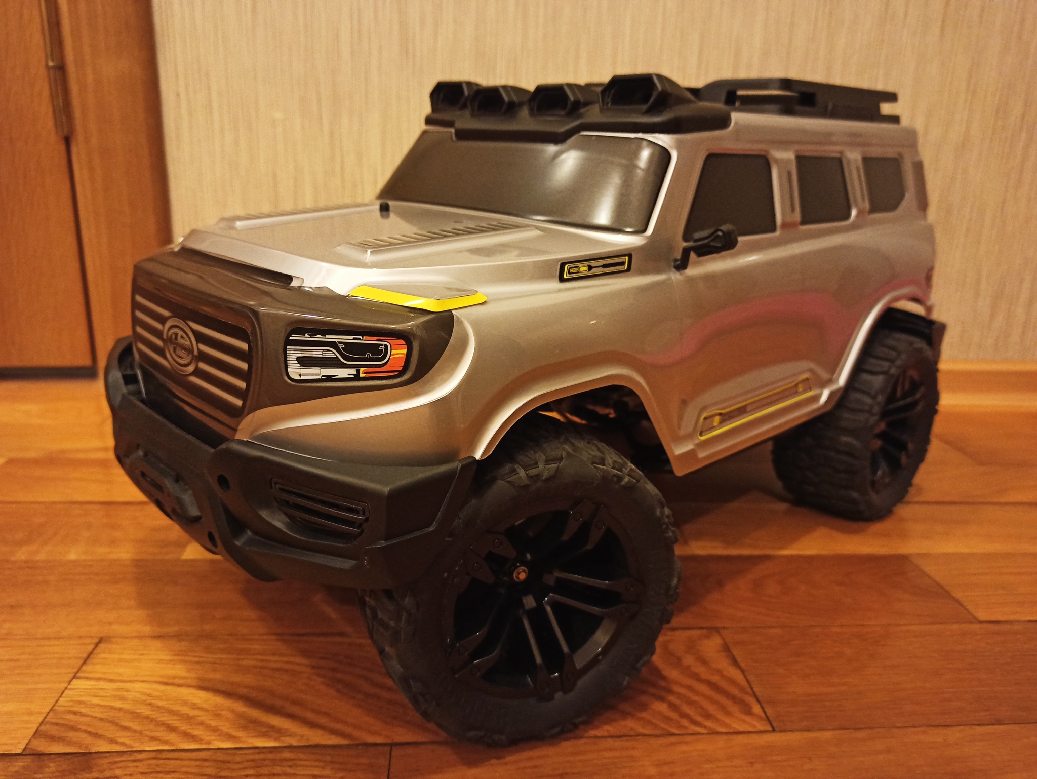 Chinese RC Trophy Clone Toyota HG-P401 - My, Interesting, Hobby, Radio controlled models, Technics, Longpost, 