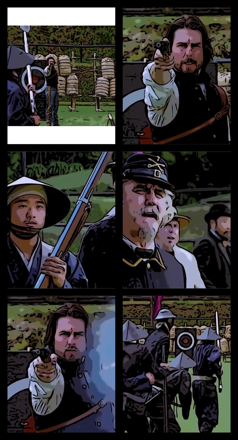 Excerpt in the form of the comic strip The Last Samurai - My, The Last Samurai, Comics, Author's comic, Longpost, 