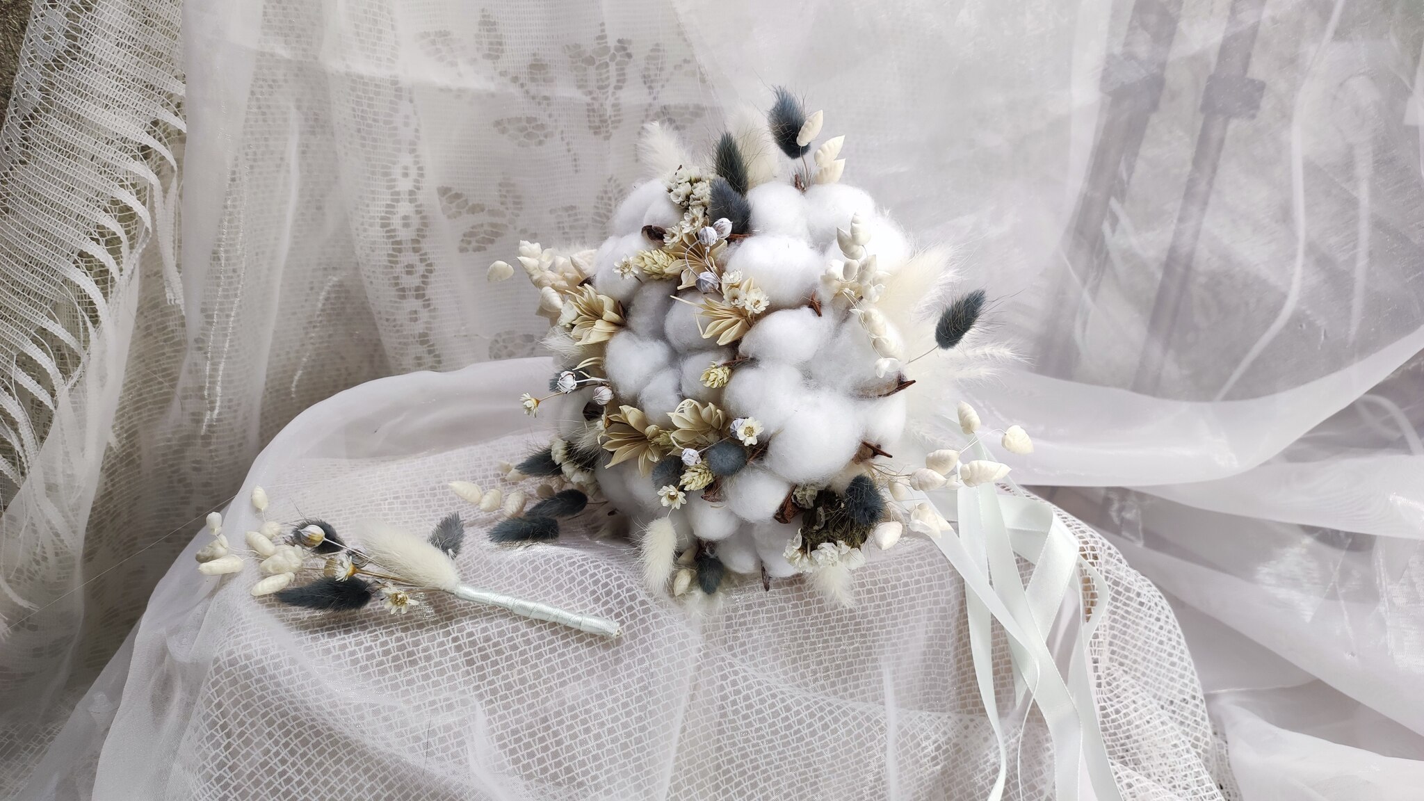 Bouquets of dried flowers. Part 8 - My, Needlework, Dried flowers, Bouquet, Longpost, 