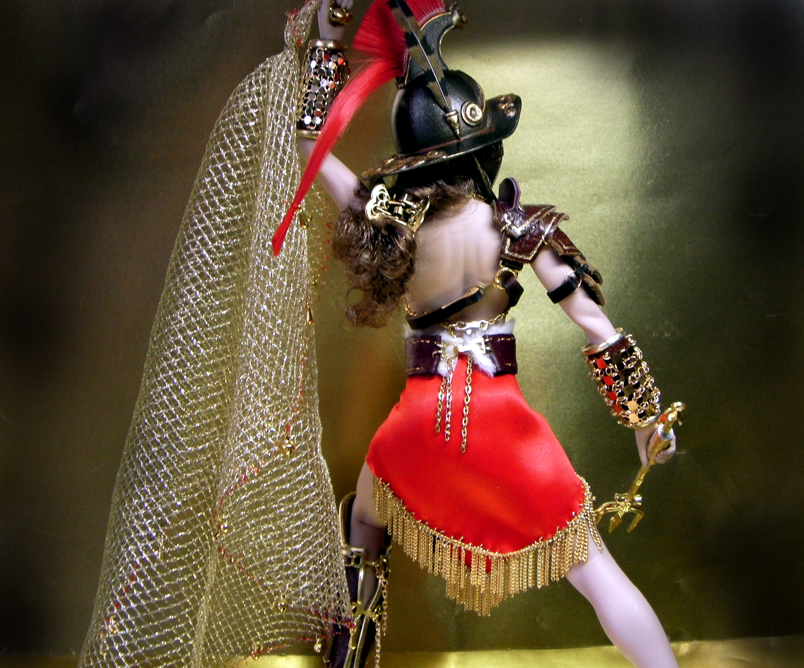 Gladiator doll of Ancient Rome - My, Gladiator, Ancient Rome, Sexuality, Jointed doll, Handmade, Interior doll, Handmade dolls, Phicen, Longpost, 