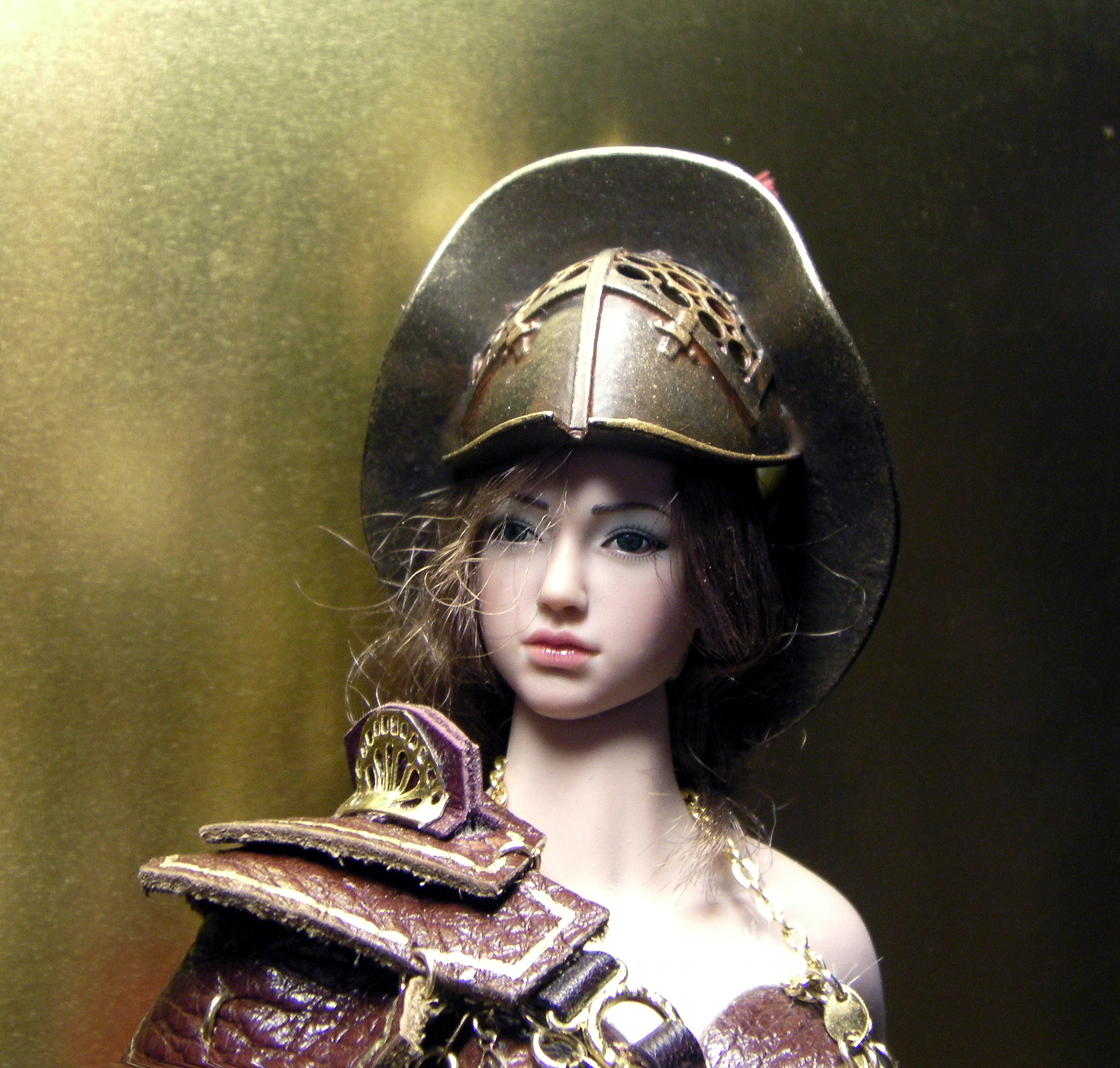 Continuation of the post phicen dolls in armor - My, Body, Historical costume, Decoration, Armor, Jointed doll, Phicen, Youtube, Reply to post, Longpost, 