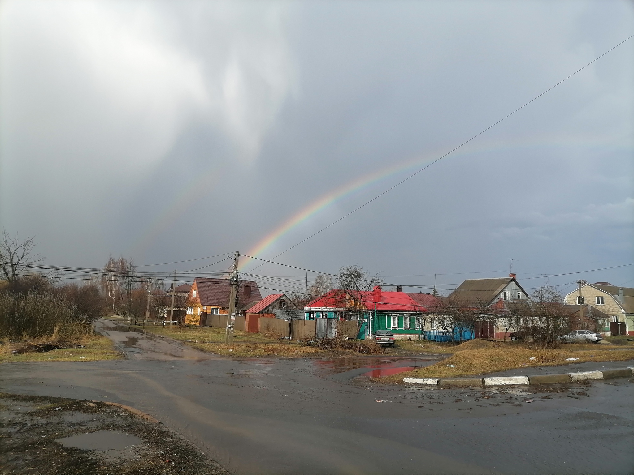 Первая - HelloIRainbow, Весна, Двойная Радуга, 