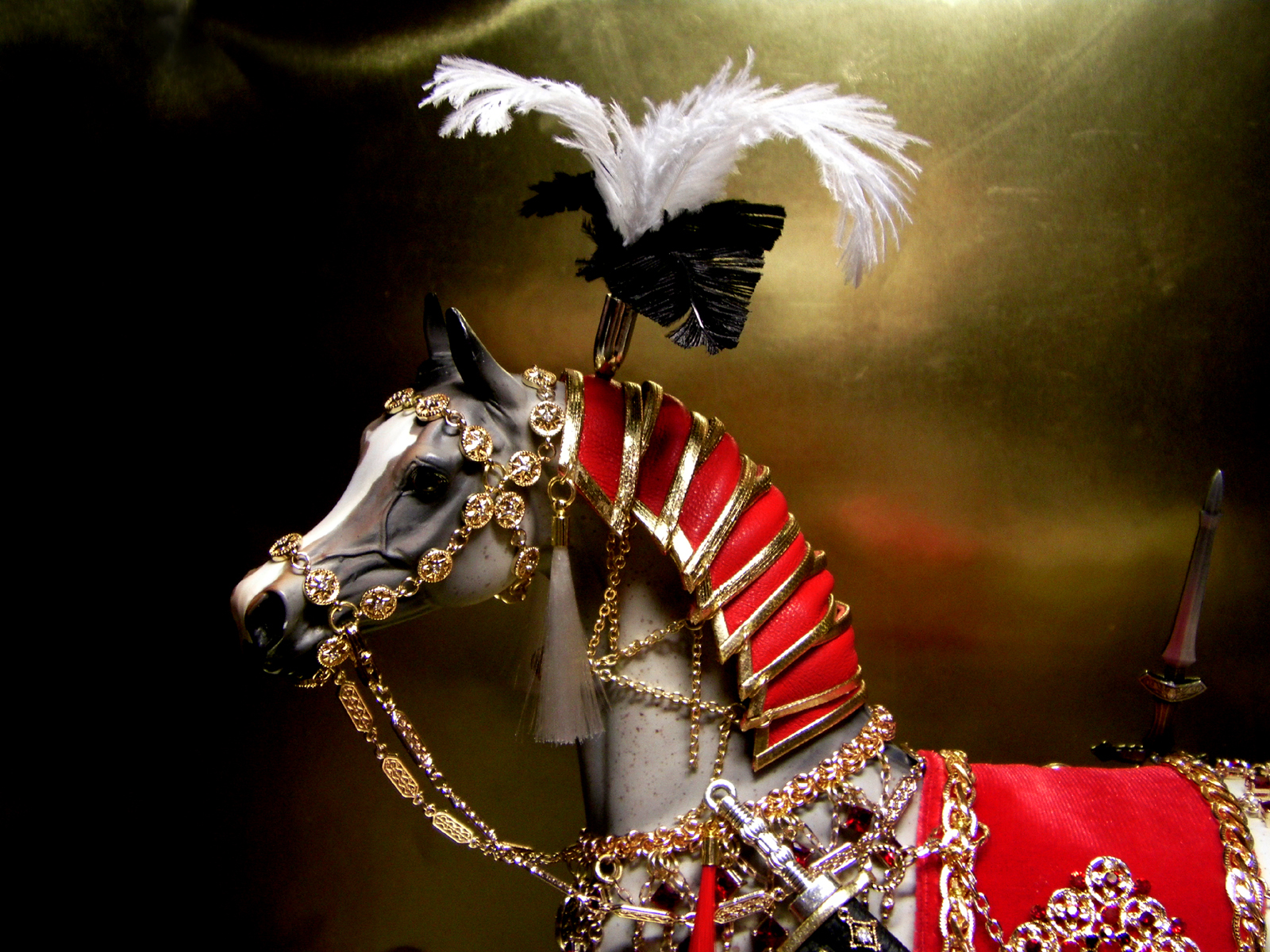 Конь Султан для ролки 