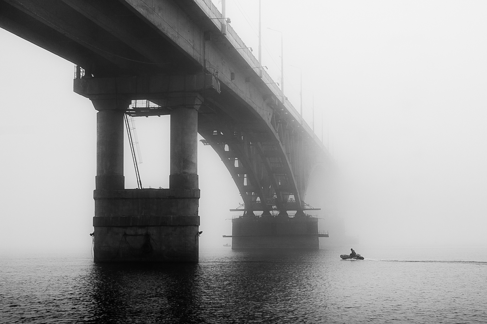 Мост В Тумане Фото