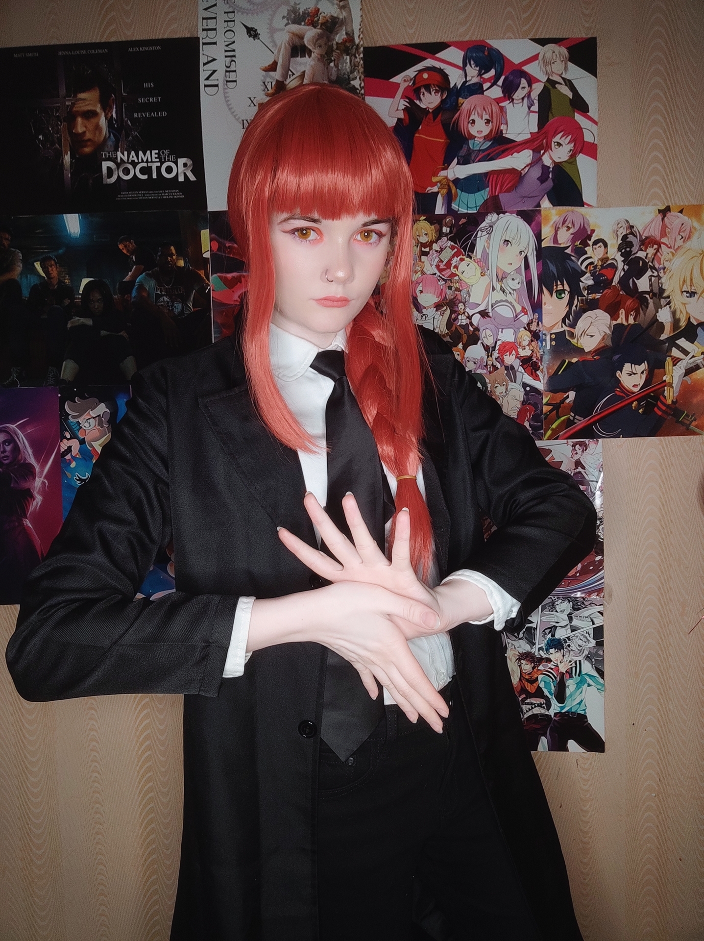 Makima - My, Cosplay, Anime, Manga, Chainsaw man, Makima, Longpost, 