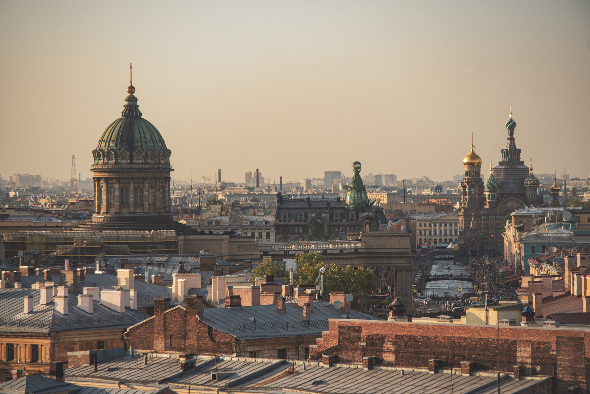 On one St. Petersburg roof - My, Saint Petersburg, The photo, Street photography, City from the roof, Longpost, 