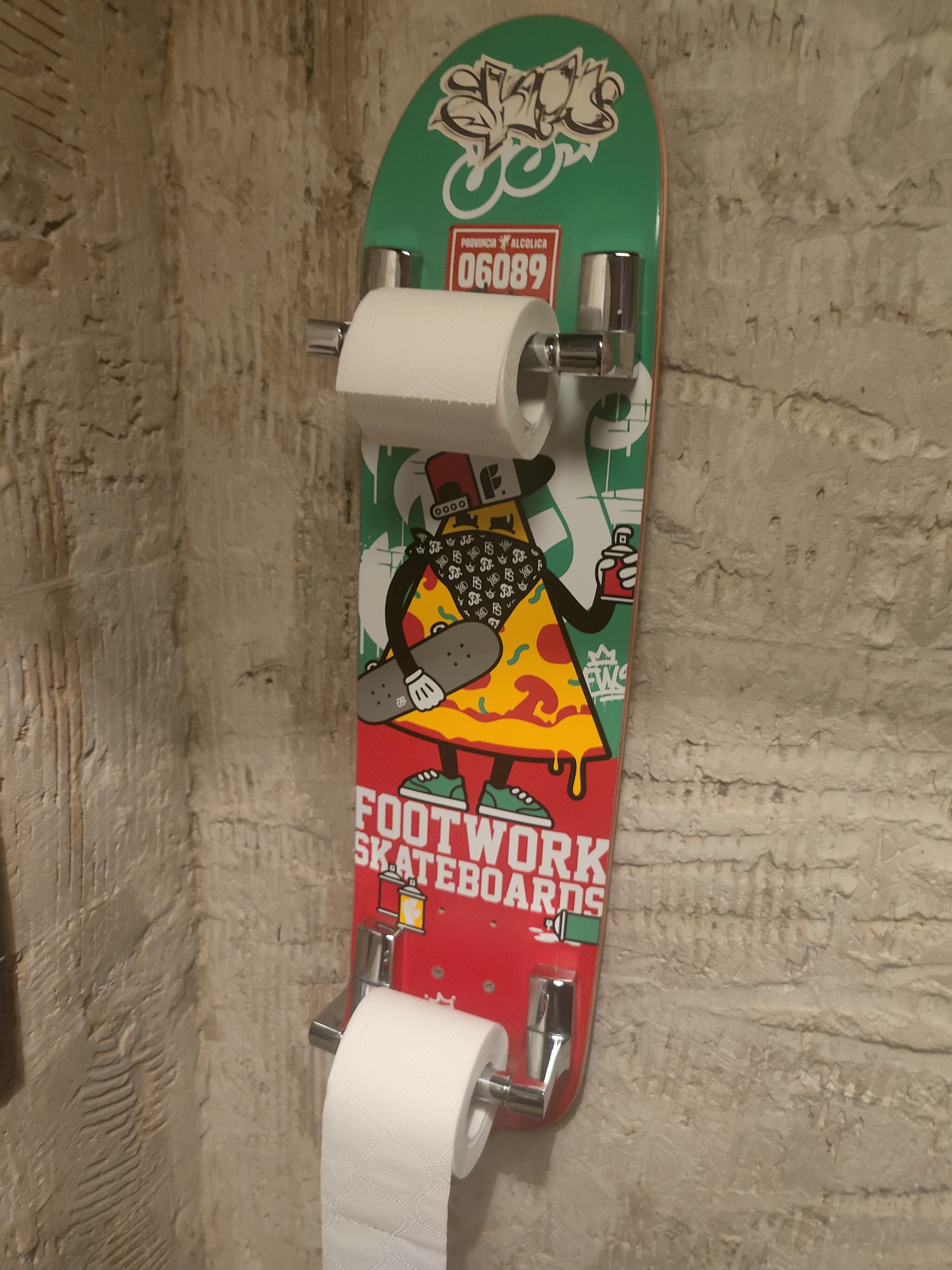 Comfortable and stylish - Toilet paper, Holder, Skate, Style, 