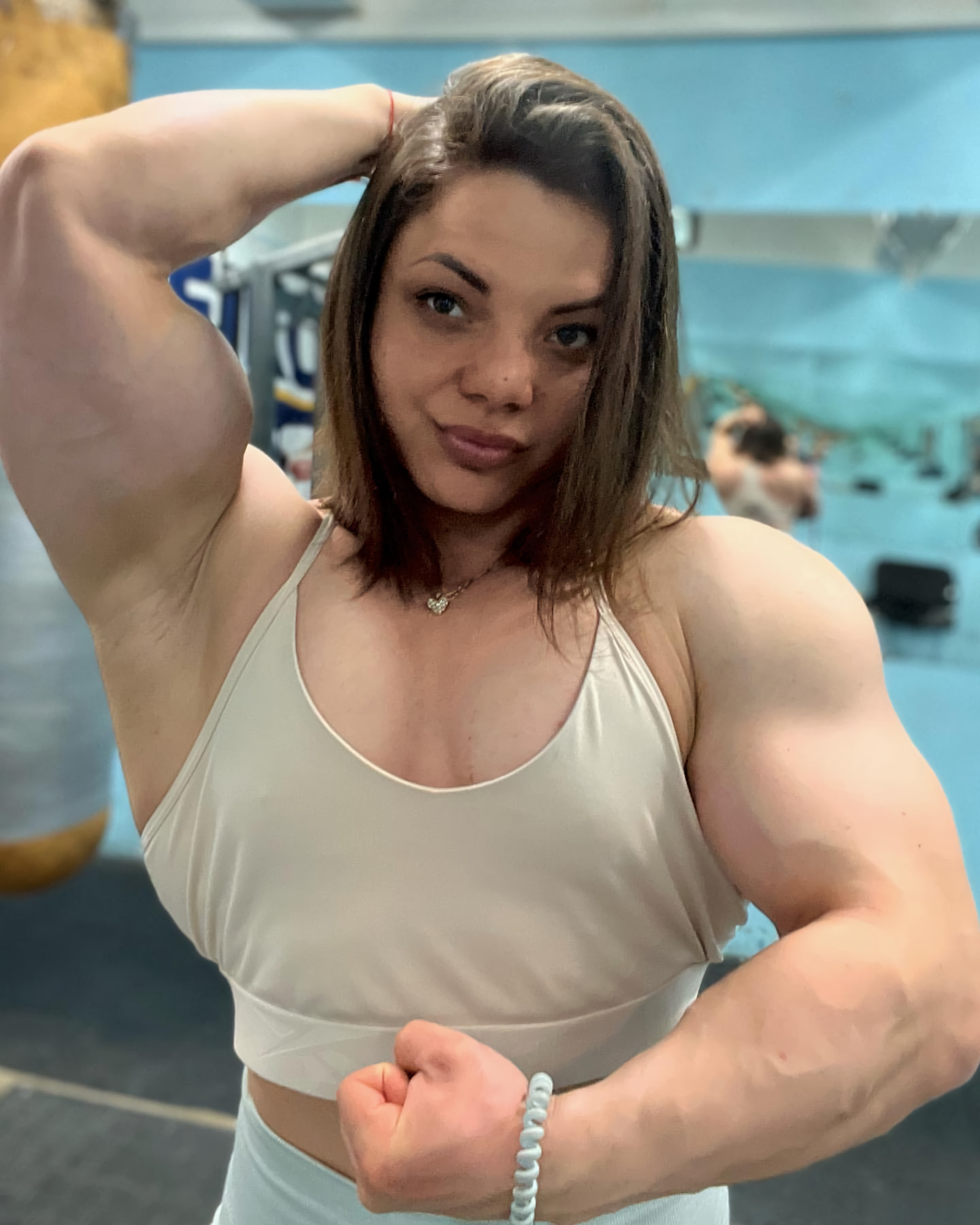 Anastasia Leonova (@ nastenka575) - Anastasia Leonova, Strong girl, Sleep-Sleep, Extreme muscles, Sports girls, Body-building, Bodybuilders, The photo, Girls, Video, Youtube, Longpost, 